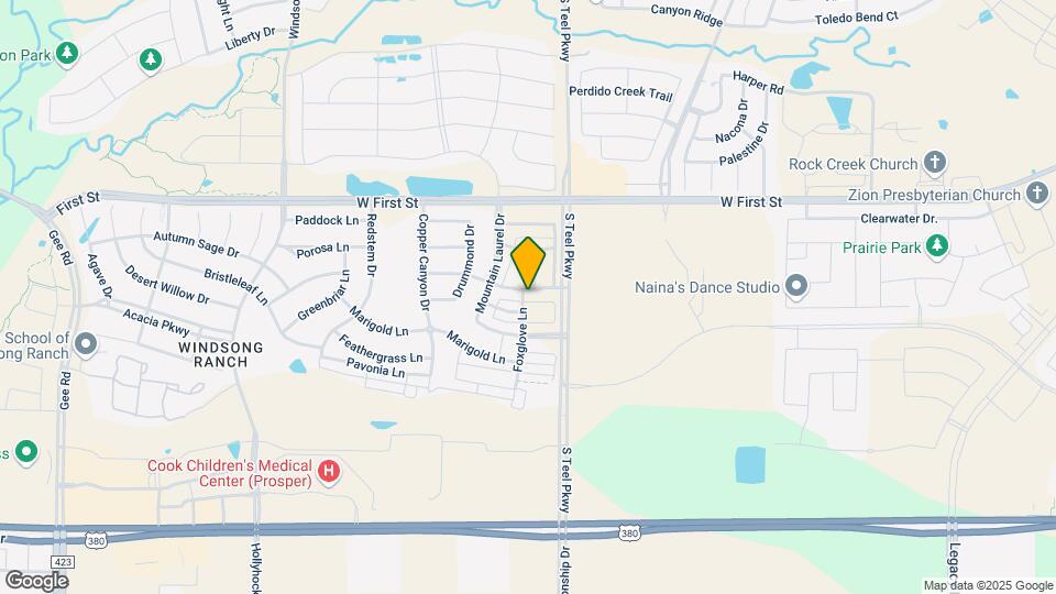 3811 Pine Leaf Ln Map and Location Details