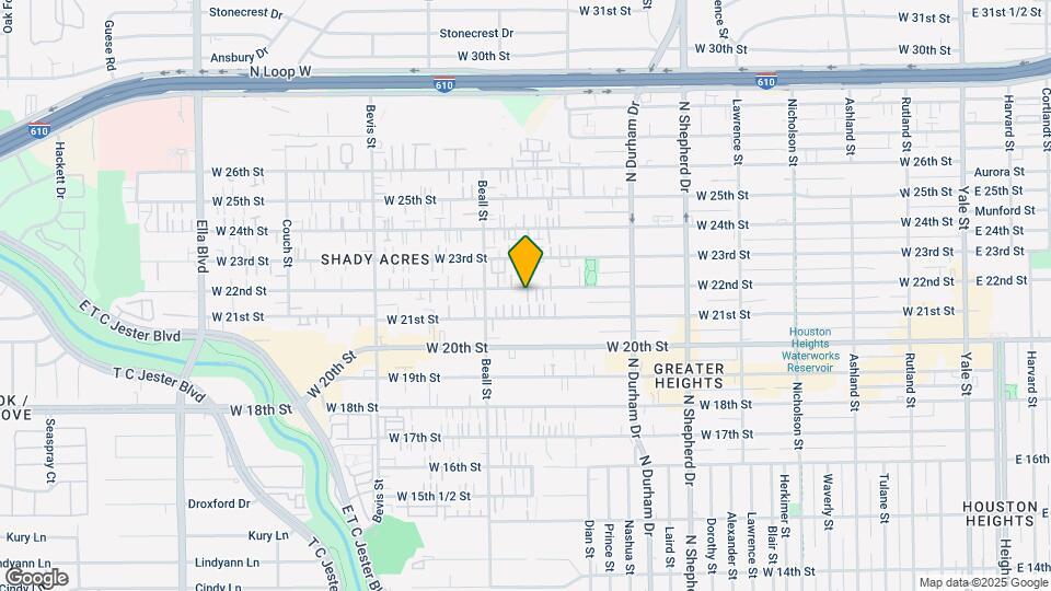 1002 W 22nd St Map and Location Details
