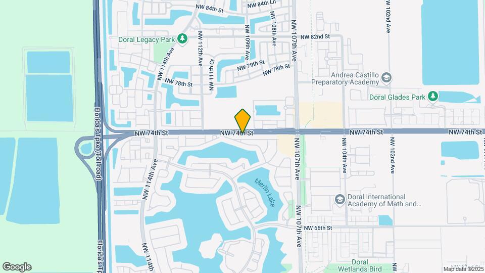 10933 NW 73rd Terrace Map and Location Details