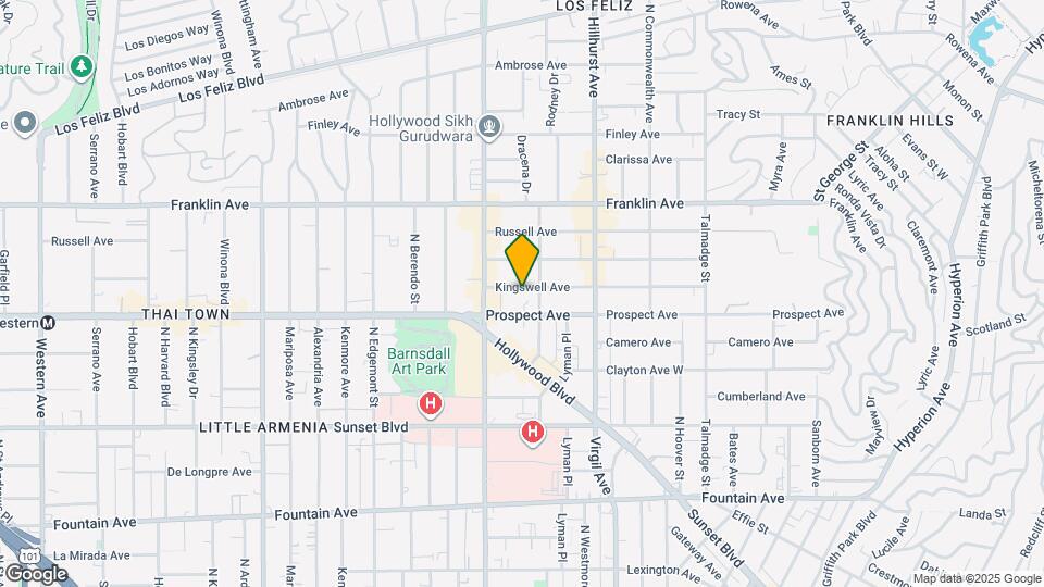 4616 Kingswell Ave, Unit 1-4 Map and Location Details