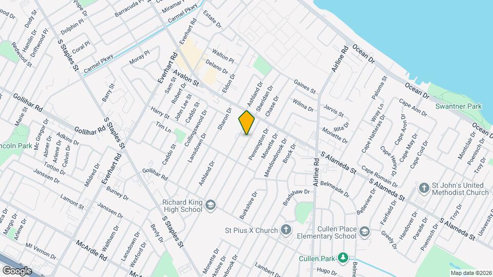 538 Chase Dr Map and Location Details