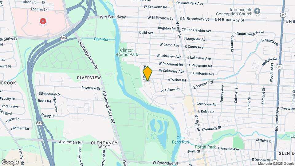 3088 Dorris Ave-Unit -Apt. C Map and Location Details