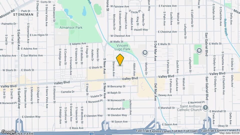 1525-1529 Prospect Ave Map and Location Details
