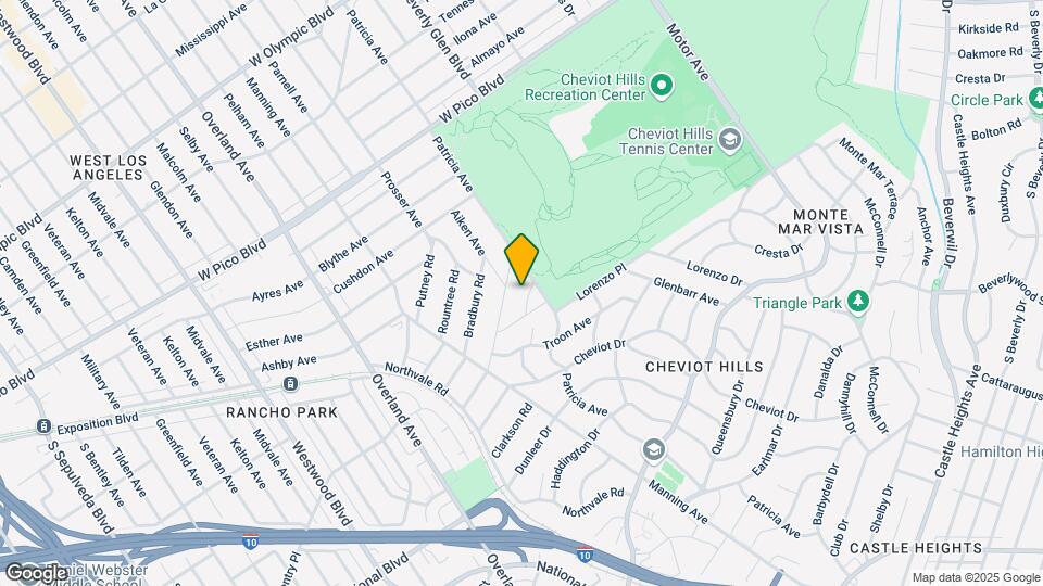 10515 Oaklawn Rd Map and Location Details