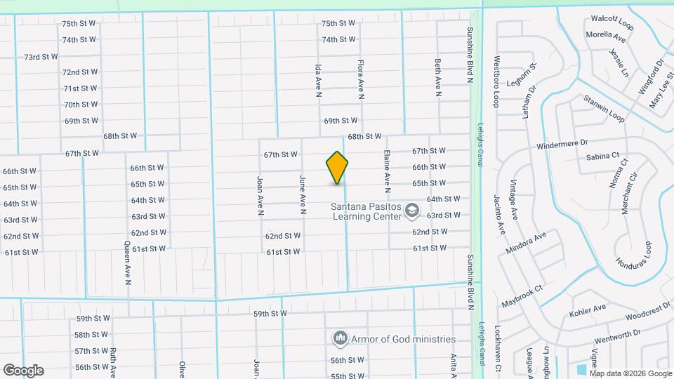 2803 65th St W Map and Location Details