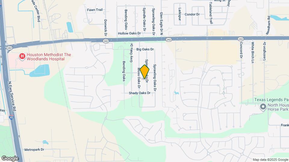 17128 Spindle Oaks Dr Map and Location Details