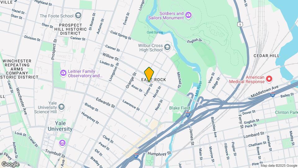 140 Foster St, Unit 1 Map and Location Details