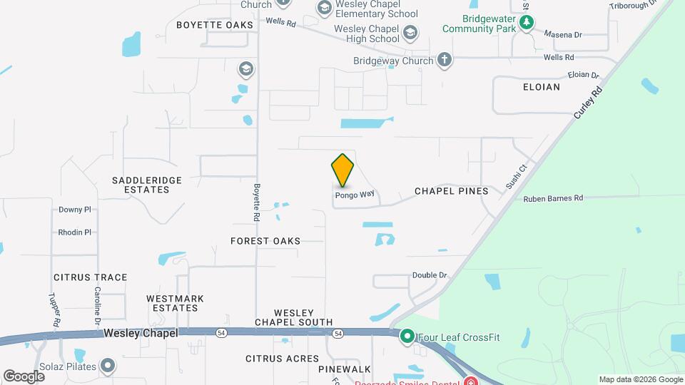 30303 Pongo Way Mapa y Detalles de la Ubicación