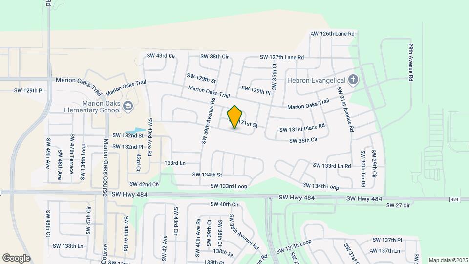 3781 SW 131st Place Rd Map and Location Details
