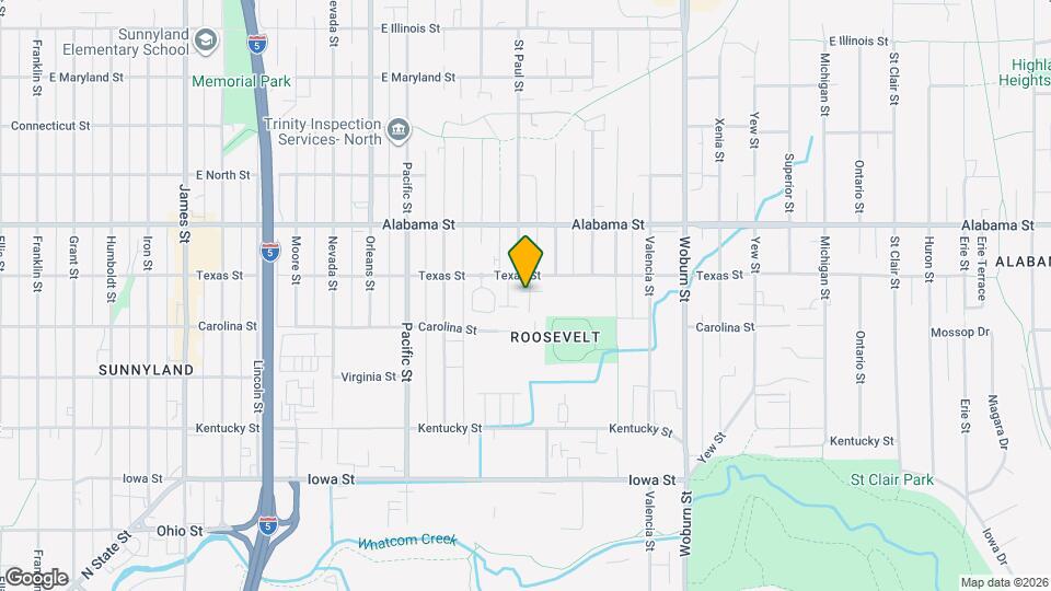 1720 Texas St Map and Location Details