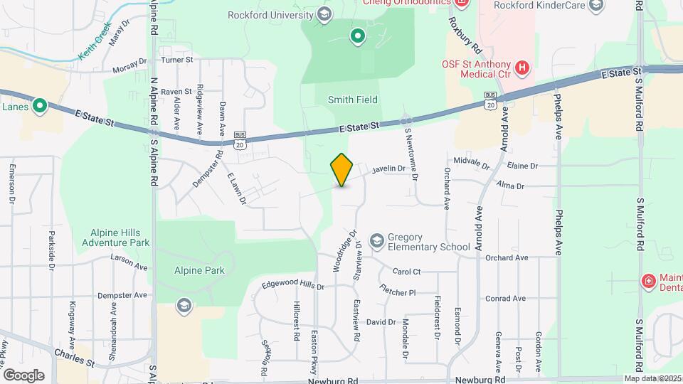 4805 Javelin Dr Map and Location Details