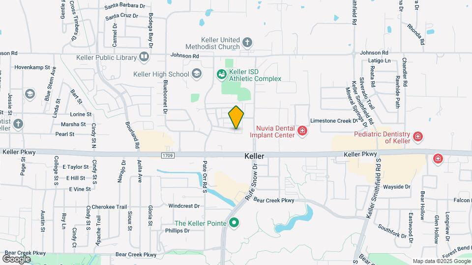 962 Meadow Cir S Map and Location Details