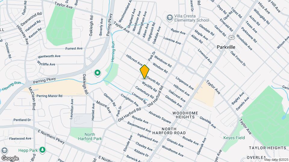 2606 Wycliffe Rd Map and Location Details