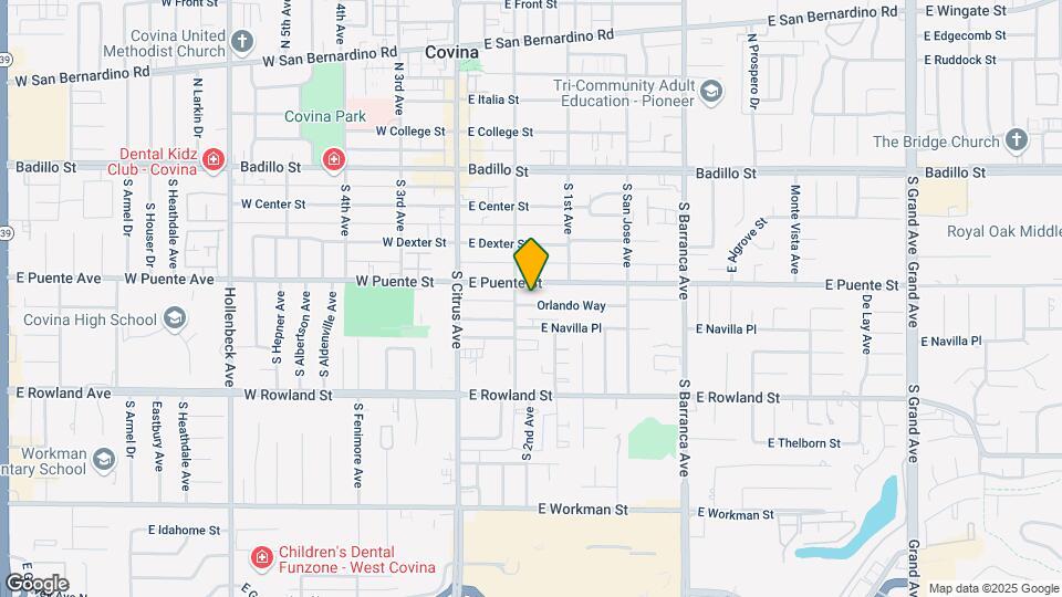 221 Orlando Way Map and Location Details