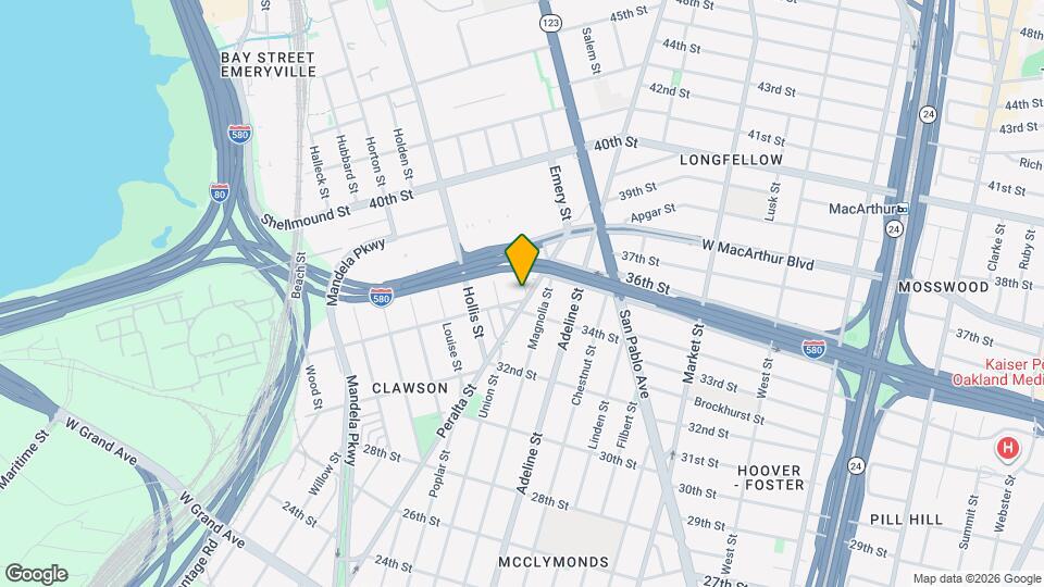 3403 Harlan St Map and Location Details
