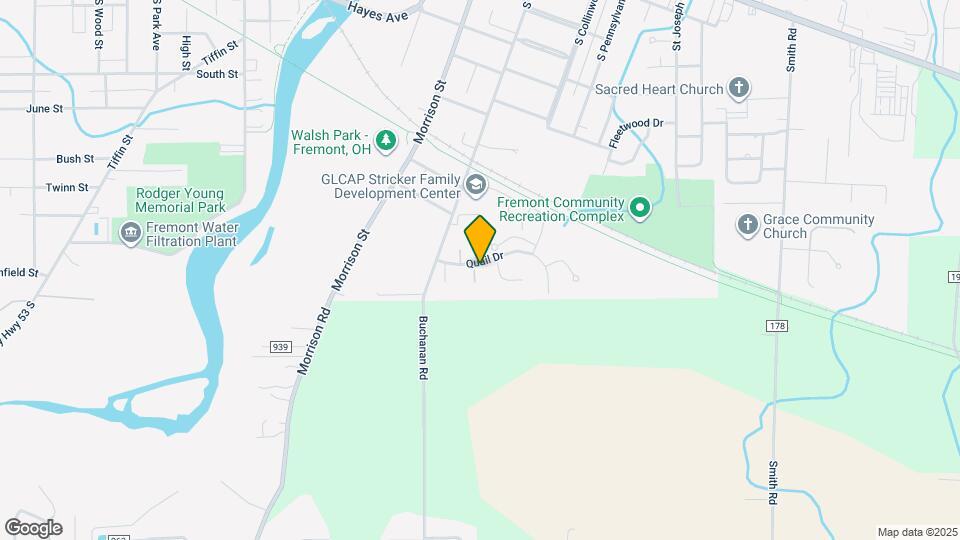 Hayes Meadow Mapa y Detalles de la Ubicación