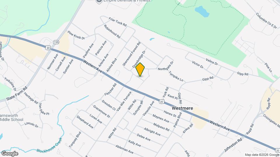 1941 Western Ave Map and Location Details