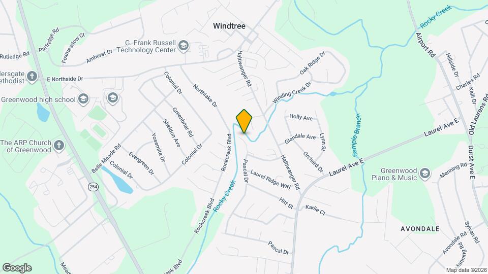 311 Rock Knoll Dr Map and Location Details