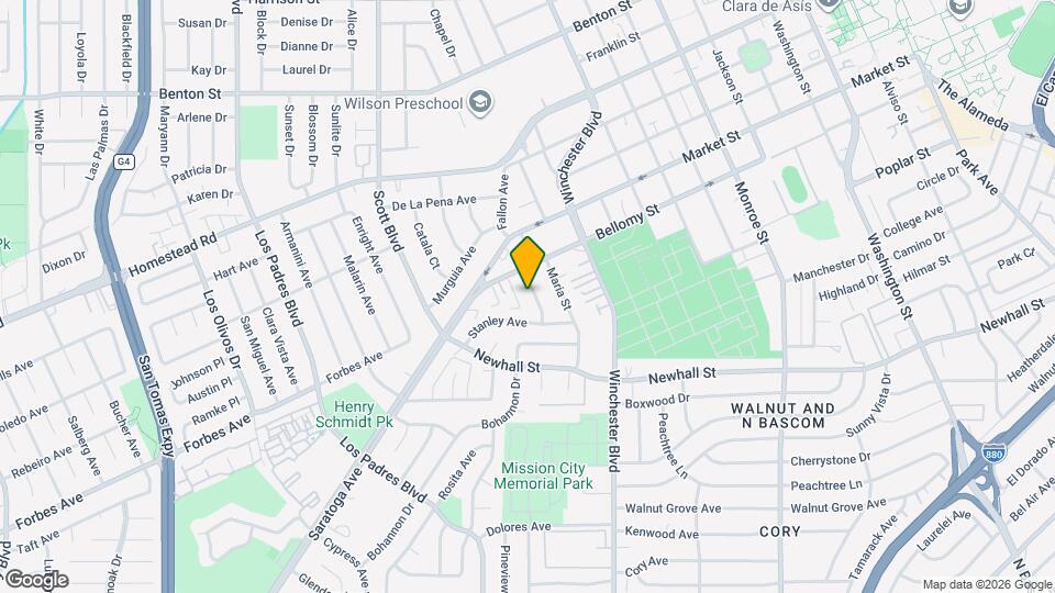 450 California St, Unit 3 Map and Location Details