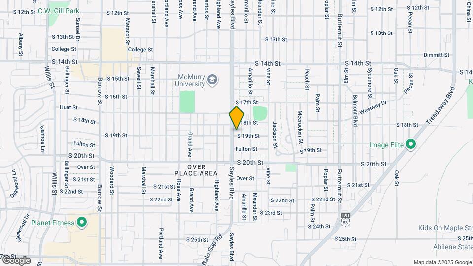 1833 Sayles Blvd Map and Location Details