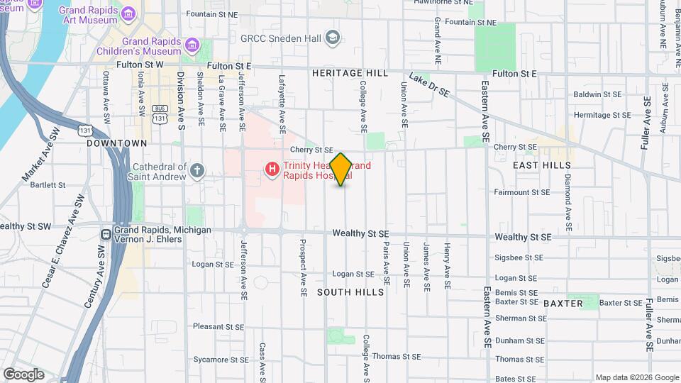 263 Morris Ave SE, Unit Apt 2 Map and Location Details