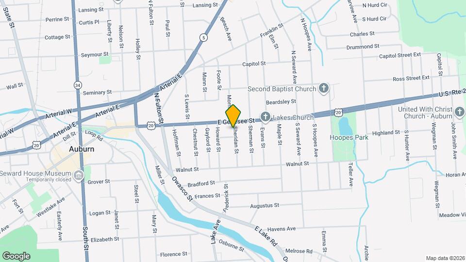 5 Sheridan St Map and Location Details