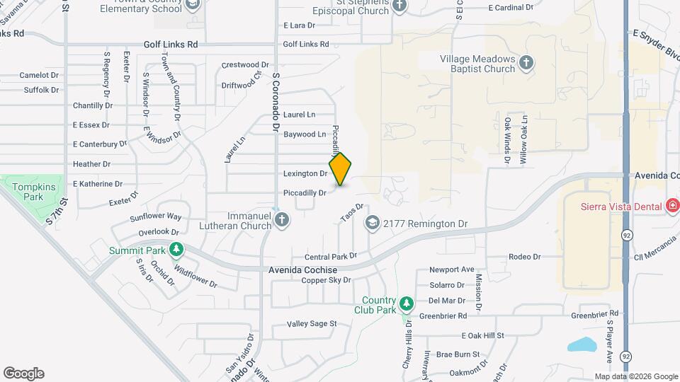 2046 Piccadilly Ln Map and Location Details