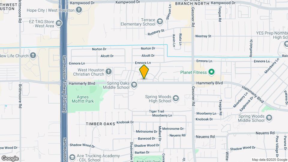 10526 Hammerly Blvd Map and Location Details