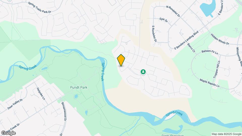 4306 Foggy Creek Ln Map and Location Details