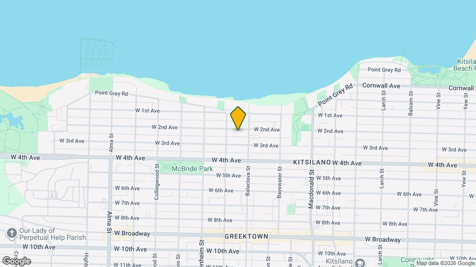 3136 W 2nd Ave Map and Location Details