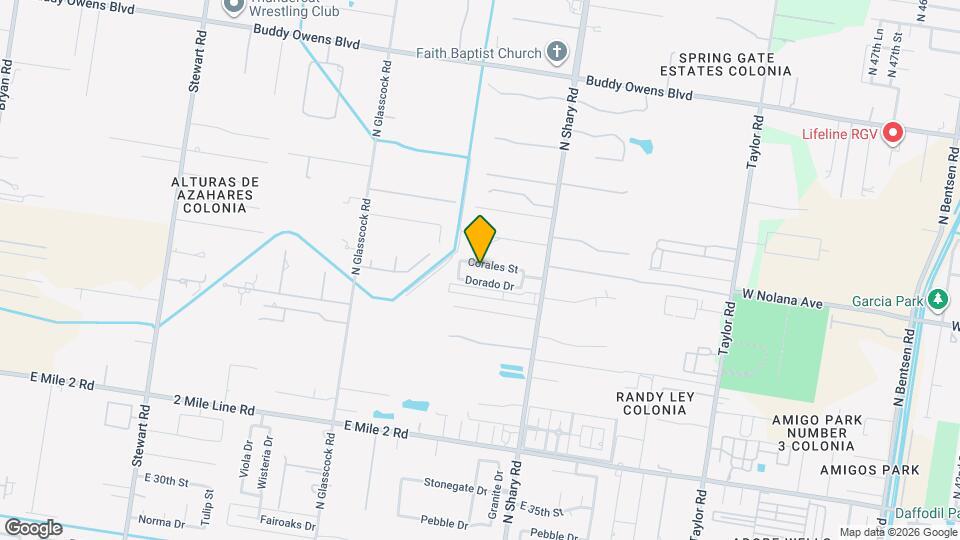 2218 Corales St Map and Location Details