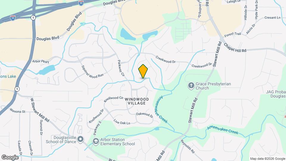 6630 Windwood Ct Map and Location Details