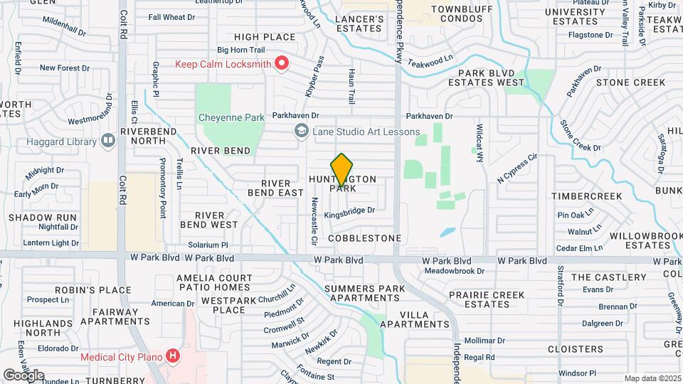 2217 Surrey Ln Map and Location Details