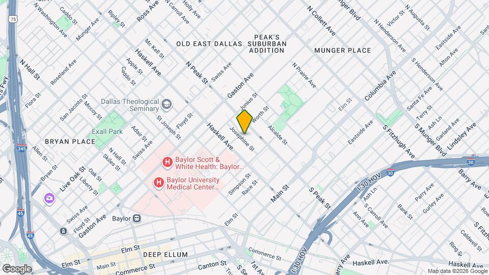 552 Josephine St Map and Location Details