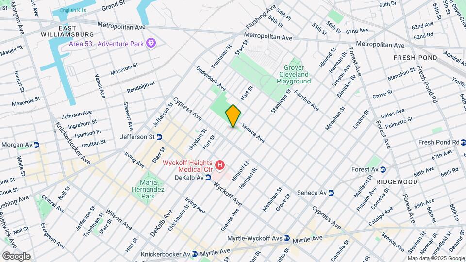 1754 Dekalb Ave Mapa y Detalles de la Ubicación