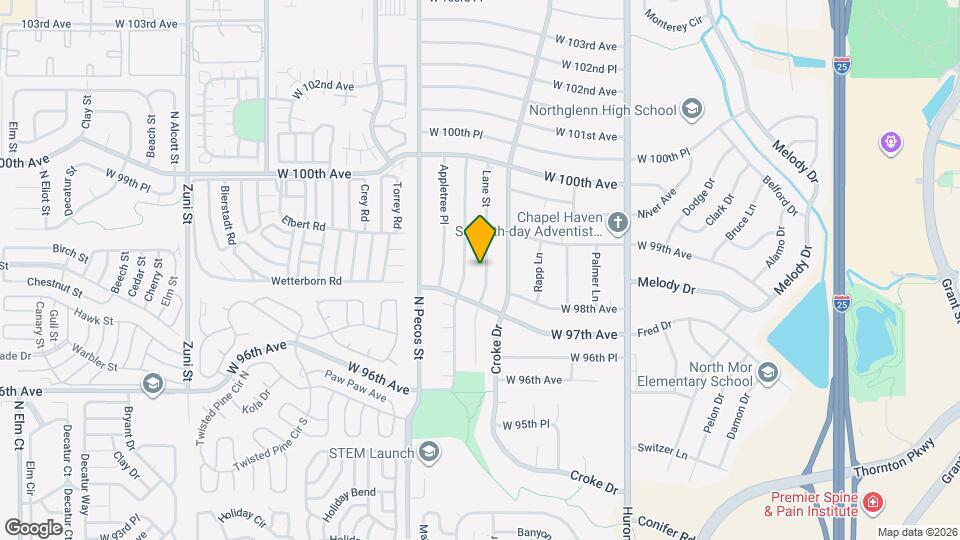 9787 Lane St Map and Location Details