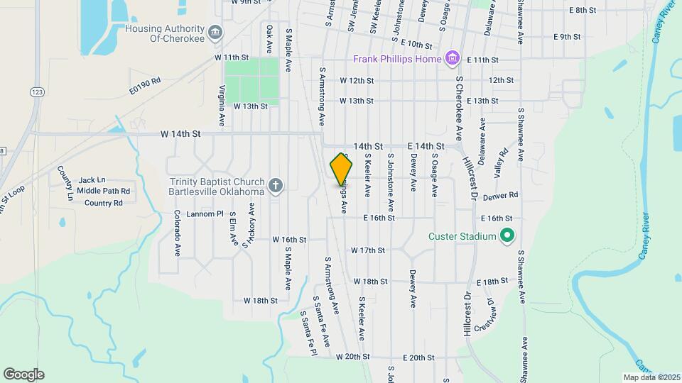 1517 SW Jennings Ave Map and Location Details