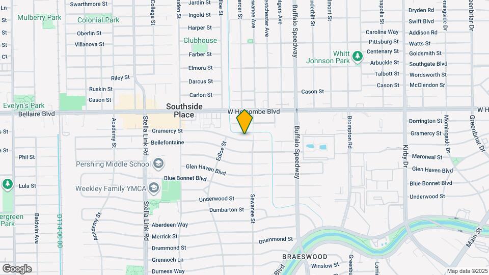 3610 Gramercy St Map and Location Details