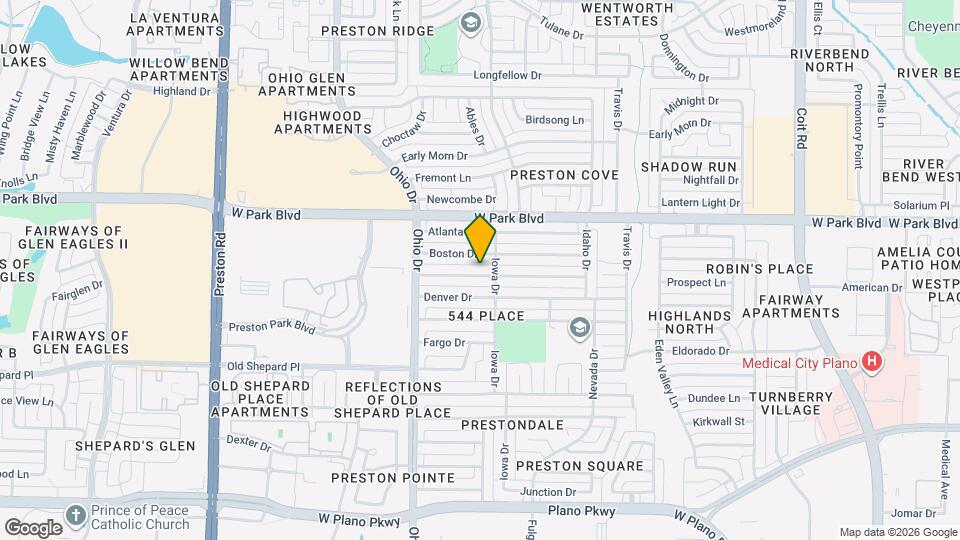 4509 Cleveland Dr Map and Location Details