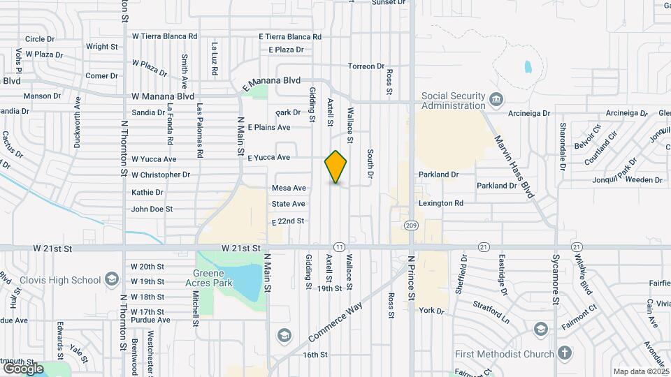 2319 Axtell St Map and Location Details
