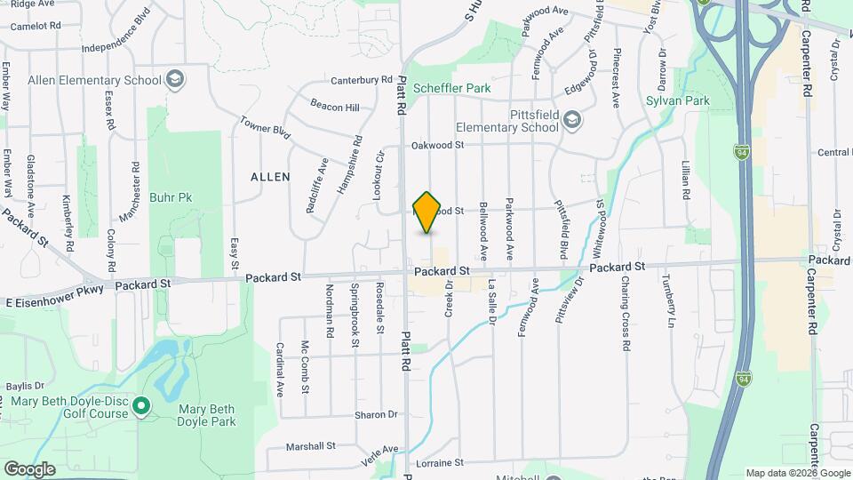 2872 Elmwood Ave Map and Location Details