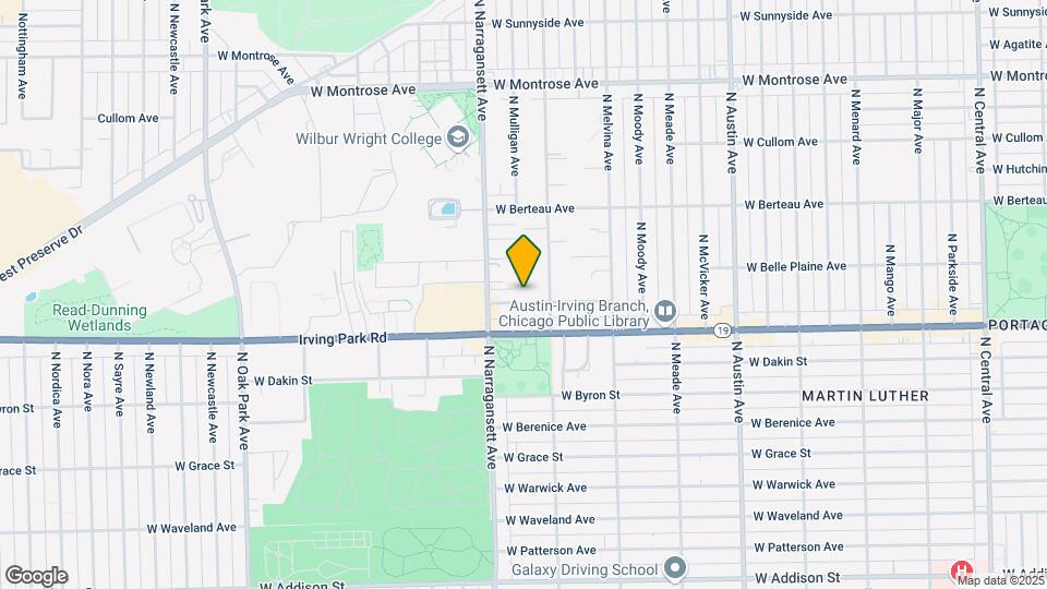 6326 W Cuyler Ave Mapa y Detalles de la Ubicación