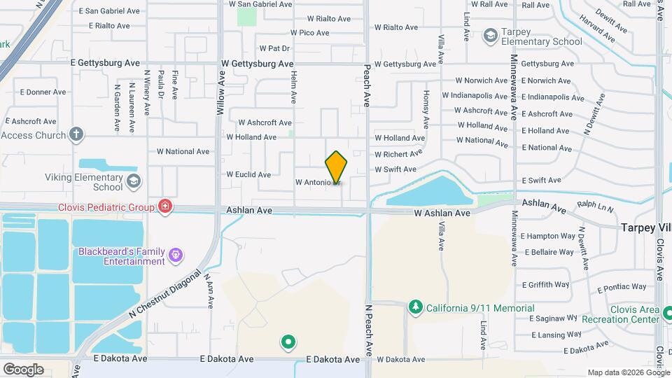 3136 Terry Ave Map and Location Details