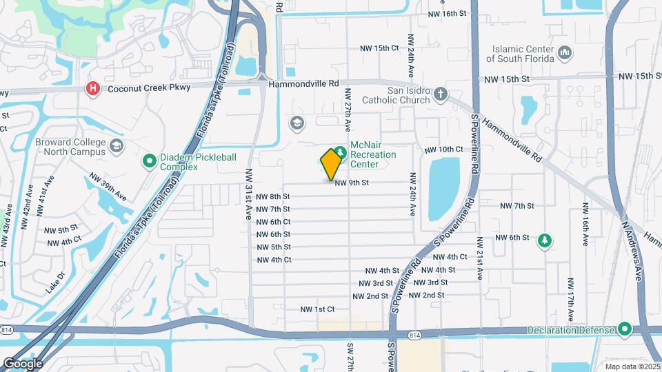 2740 NW 9th St Map and Location Details