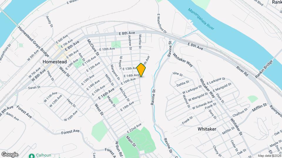 1411 Martha St Map and Location Details