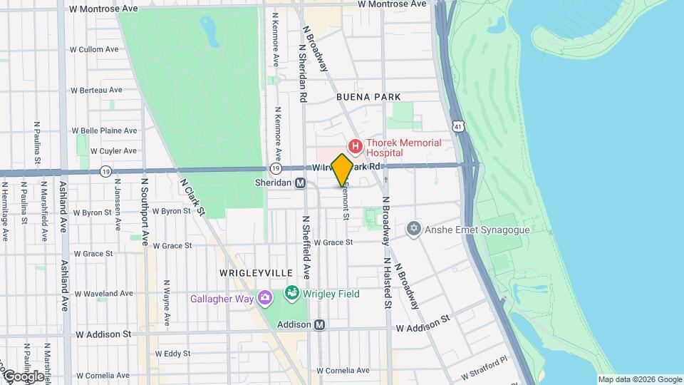 901 W Dakin St Map and Location Details