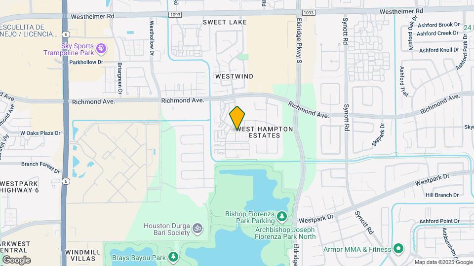 3119 Windchase Blvd Map and Location Details