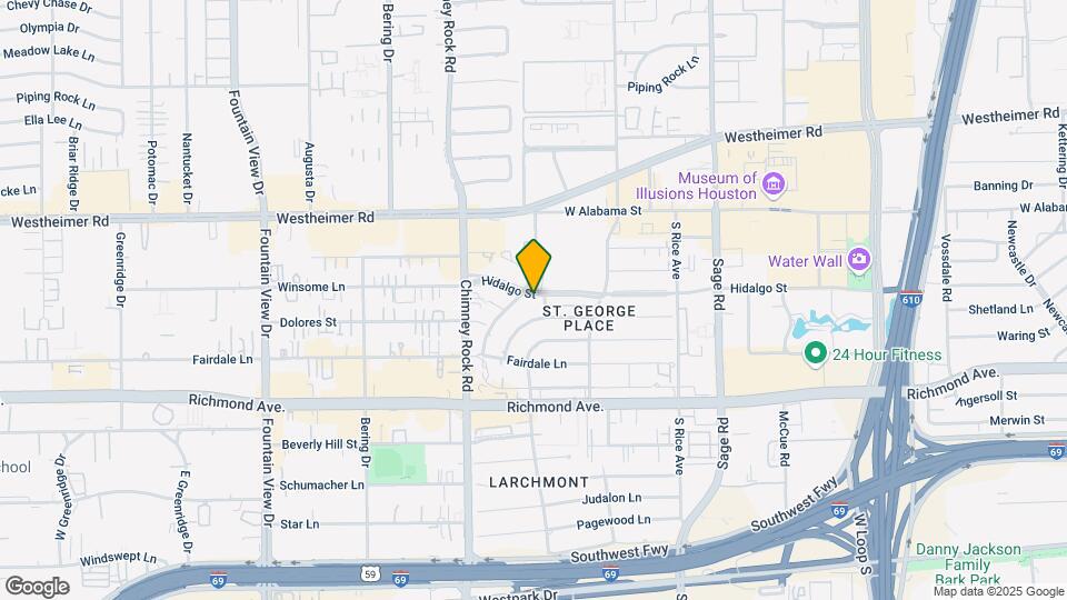 5453 Hidalgo St Map and Location Details
