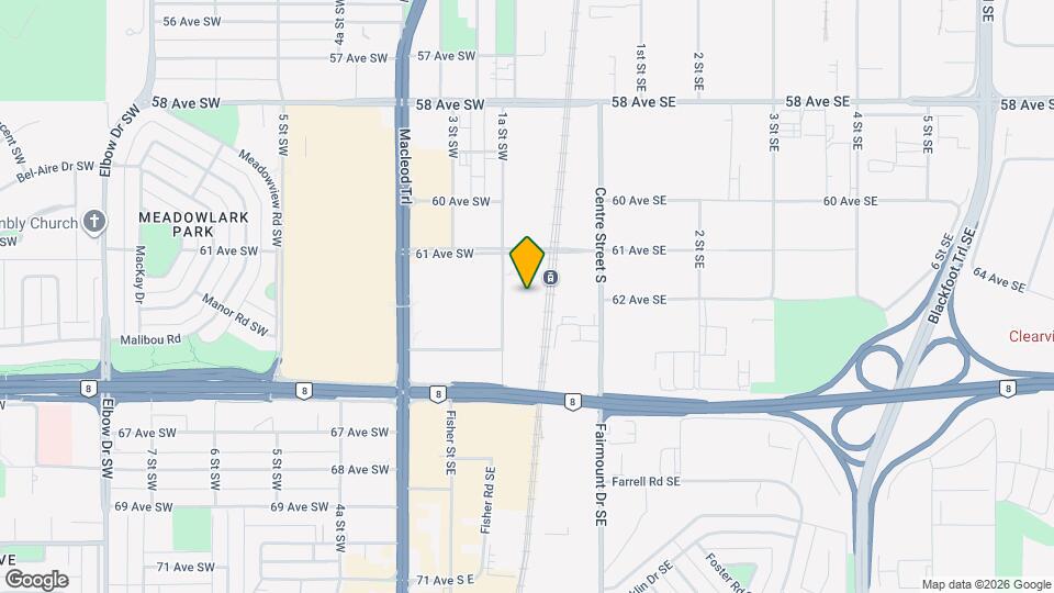 6410 1A St SW Map and Location Details