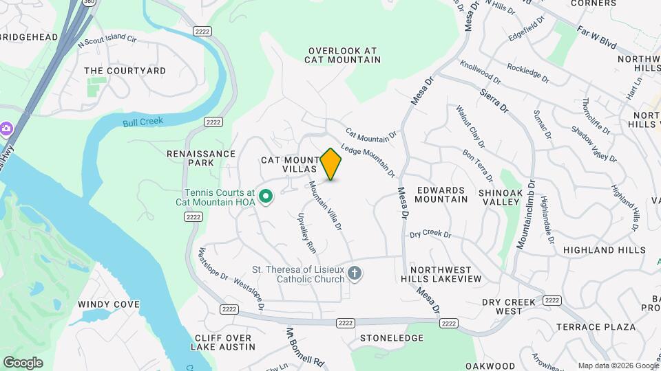 4407 Jessamine Hollow Map and Location Details